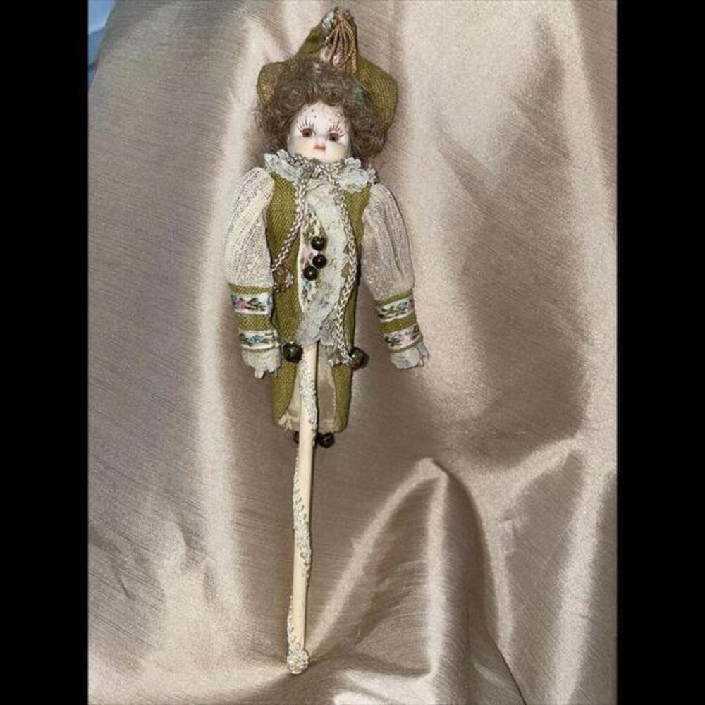 Kurt Adler Heirloom Collection Louis Nichole Doll Stick‎ Ornament 1983